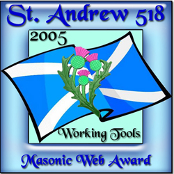 "Working Tools" Masonic Web
Award